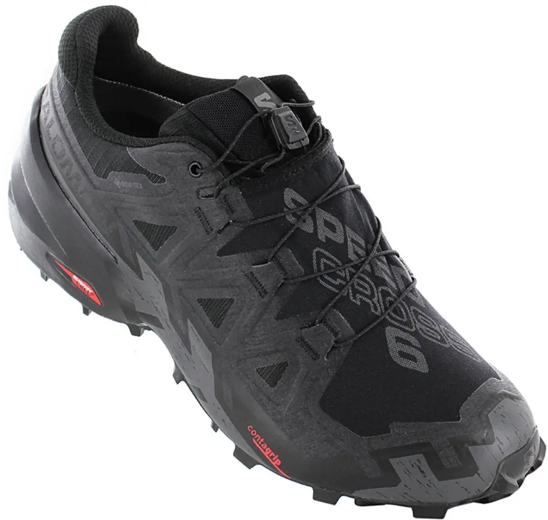 Salomon Speedcross 6 GTX Heren Trailschoenen - Zwart - Maat 49 1/3
