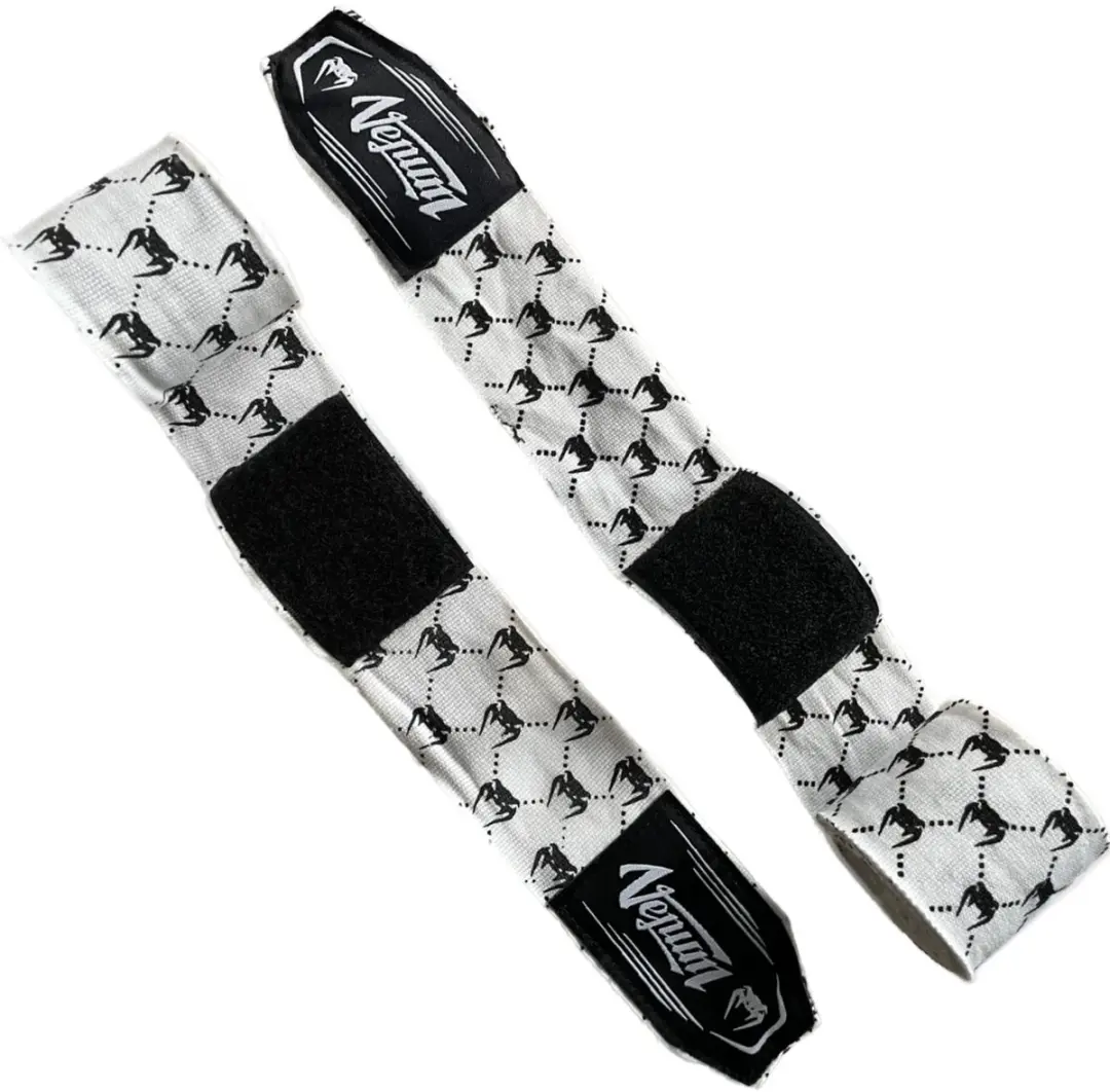 Venum Boksbandages Hand Wraps 400cm - Zwart/Wit