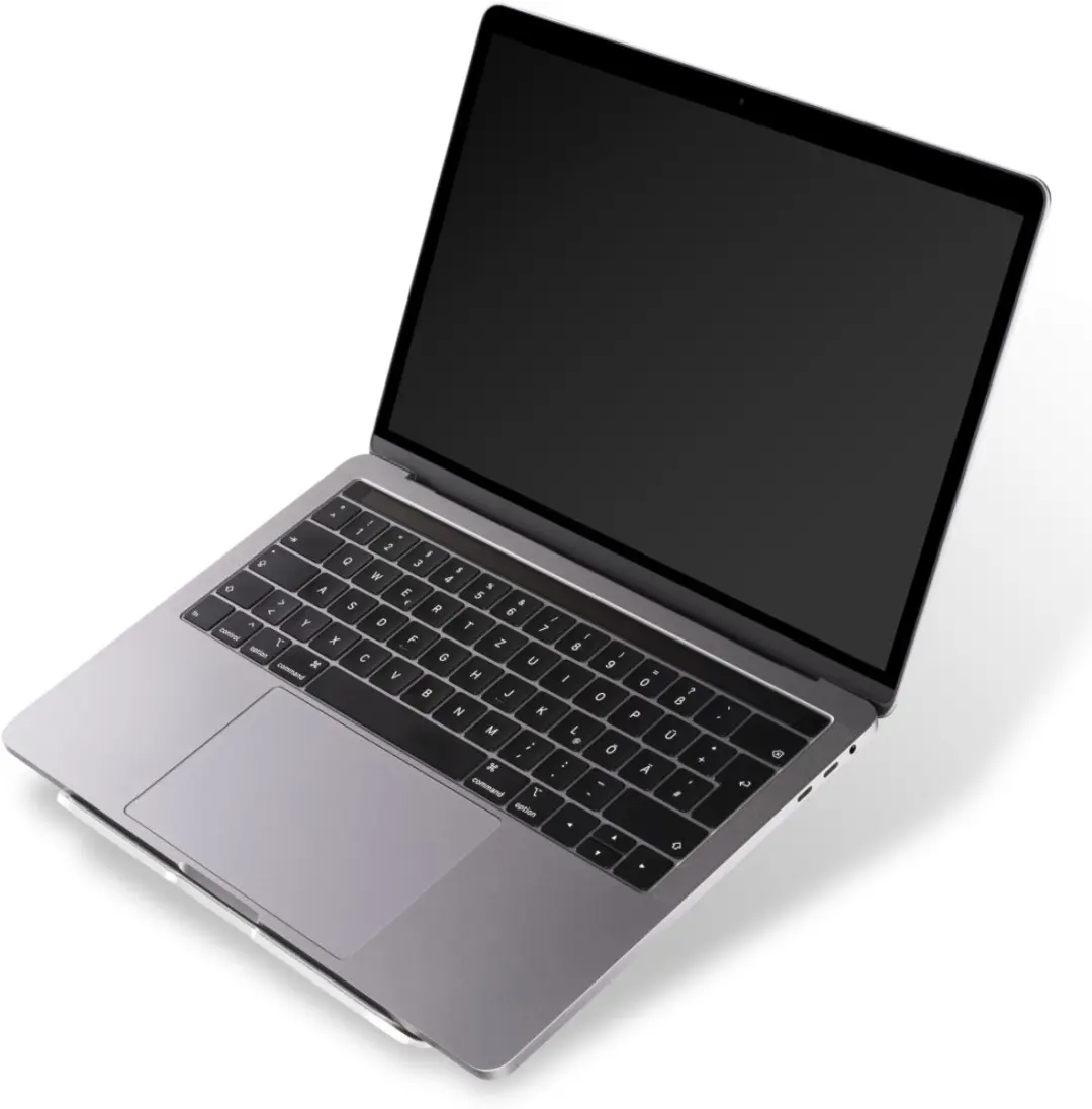 Hama Aluminium Laptopstandaard 39,6cm - Zilver - afbeelding 6 van 6