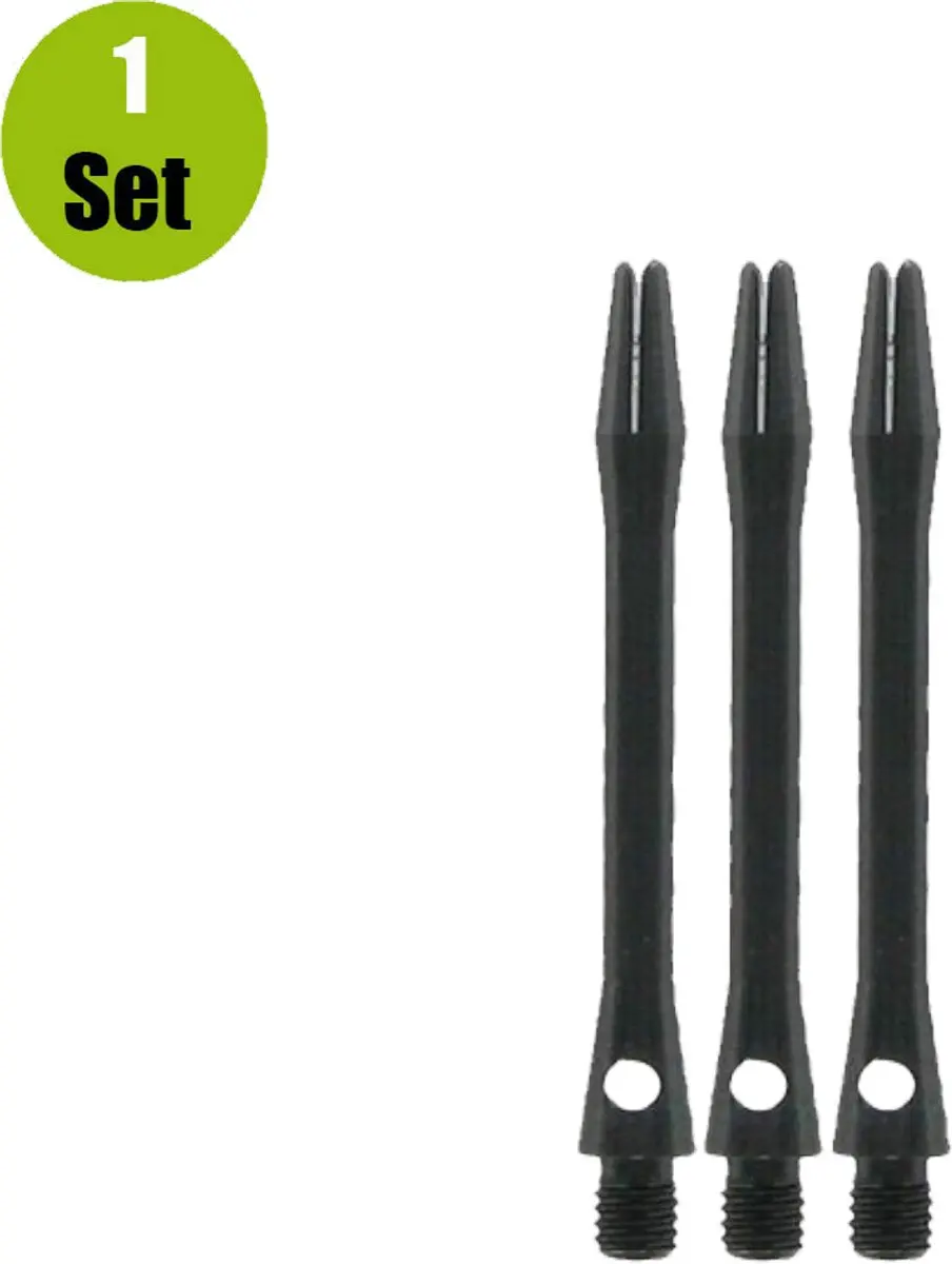 Bull's Simplex Black Dart Shafts BU-53311 - 3 Stuks