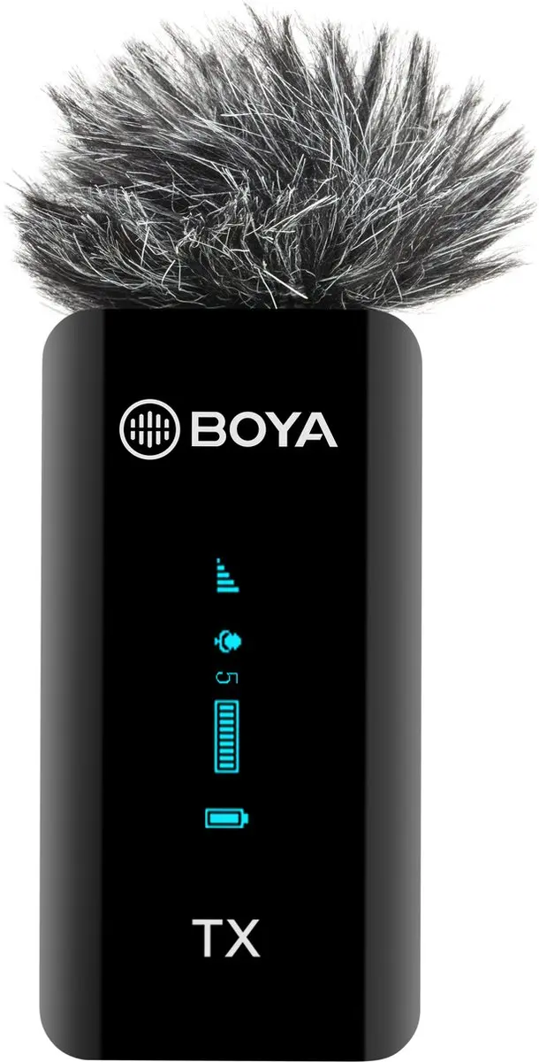 Boya BY-XM6-S1 Draadloze Microfoon - Zwart
