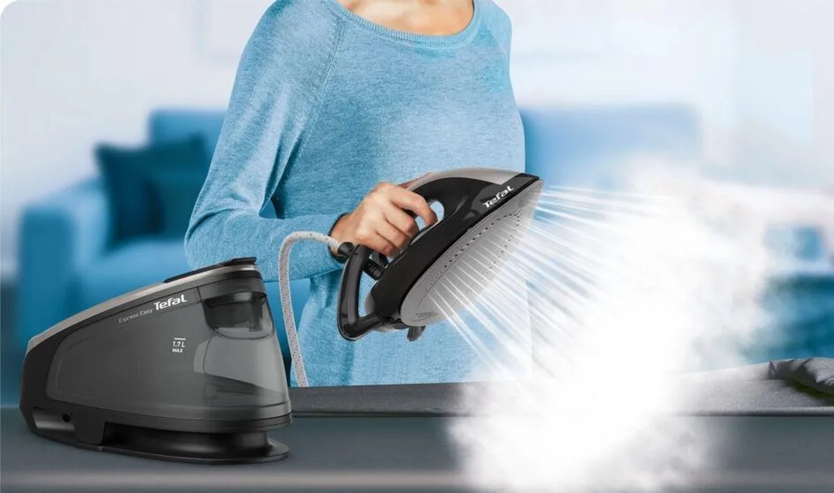 Tefal Express Easy SV6140 Stoomgenerator 2200W - 6 bar - 1,7L - Zwart