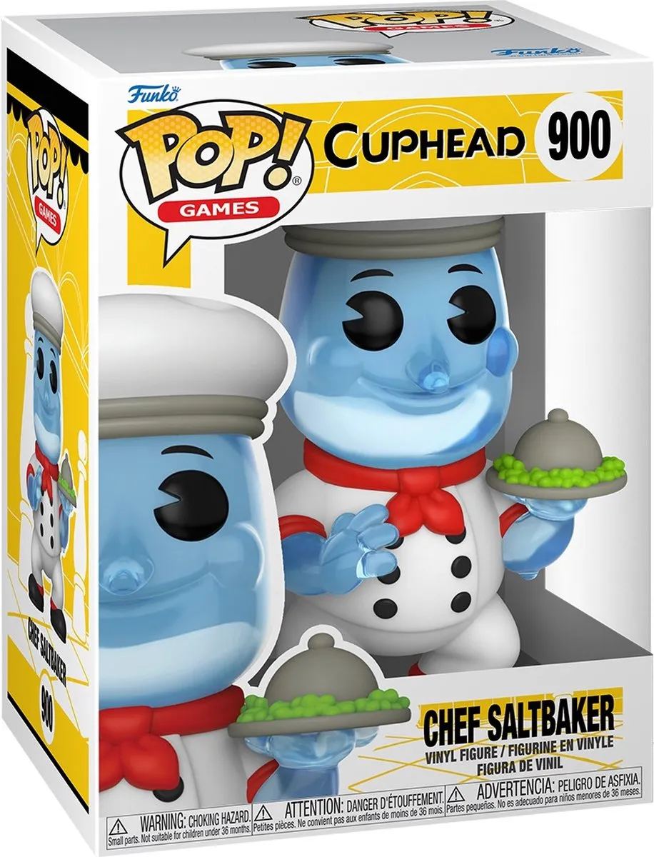 Funko Pop! Games Cuphead Chef Saltbaker 61418 - Veelkleurig