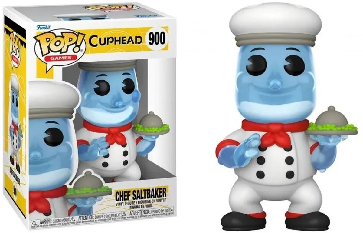 Funko Pop! Games Cuphead Chef Saltbaker 61418 - Veelkleurig