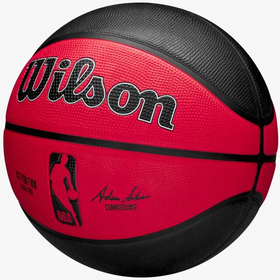 Wilson NBA Miami Heat Team City Edition Basketbal - Maat 5 - Rood