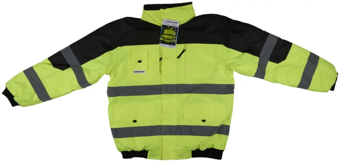 Dunlop Veiligheidsjas L - Geel