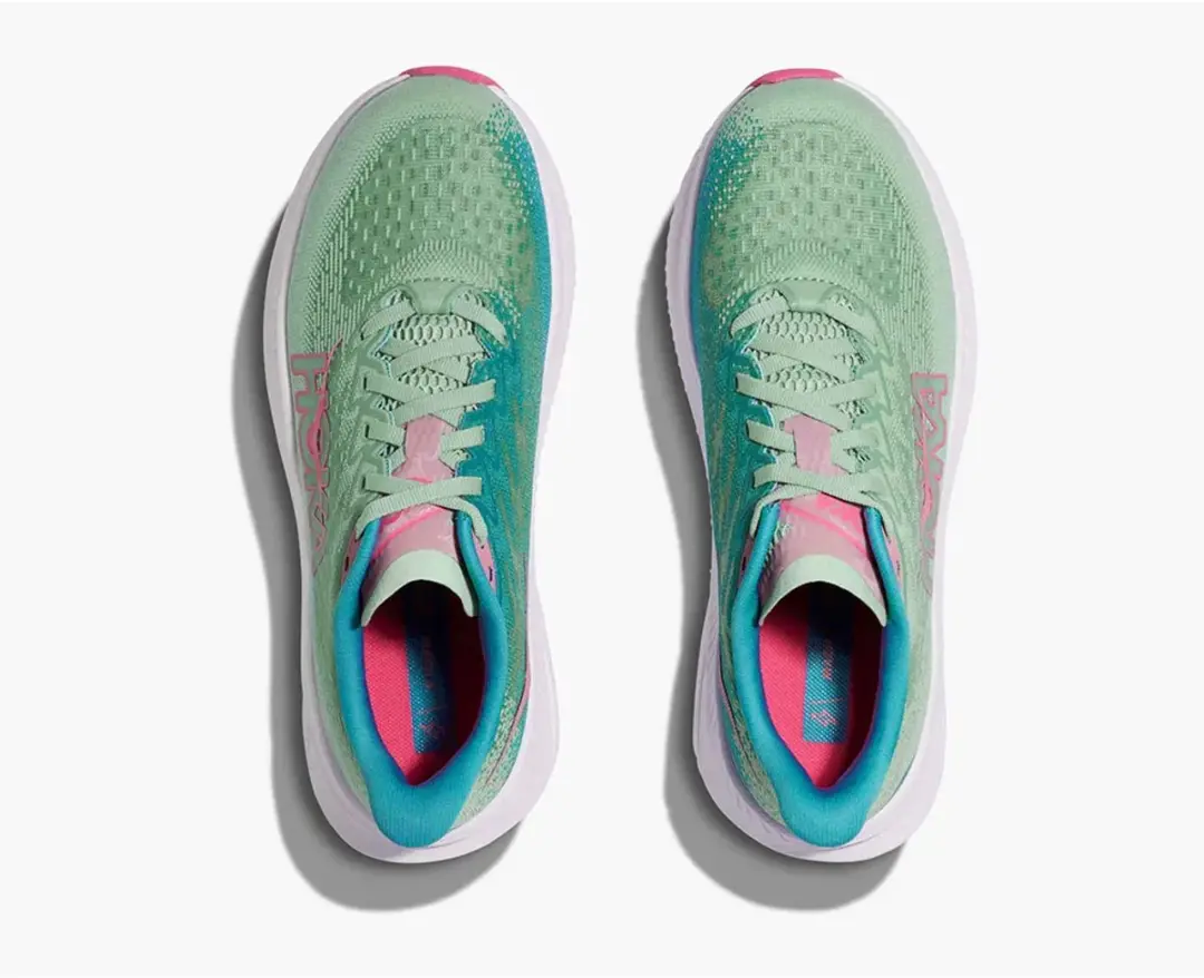 Hoka Mach 6 Hardloopschoenen - Vrouw - EU 38 2/3 - Jadeite/Alpine Blue