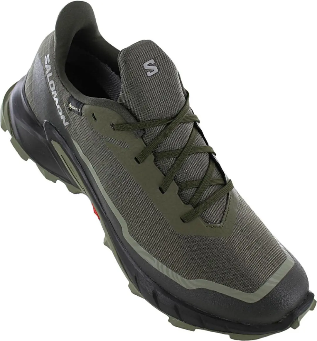 Salomon Alphacross 5 GTX Trail-Running Schoenen - Heren - 41 1/3 - Groen