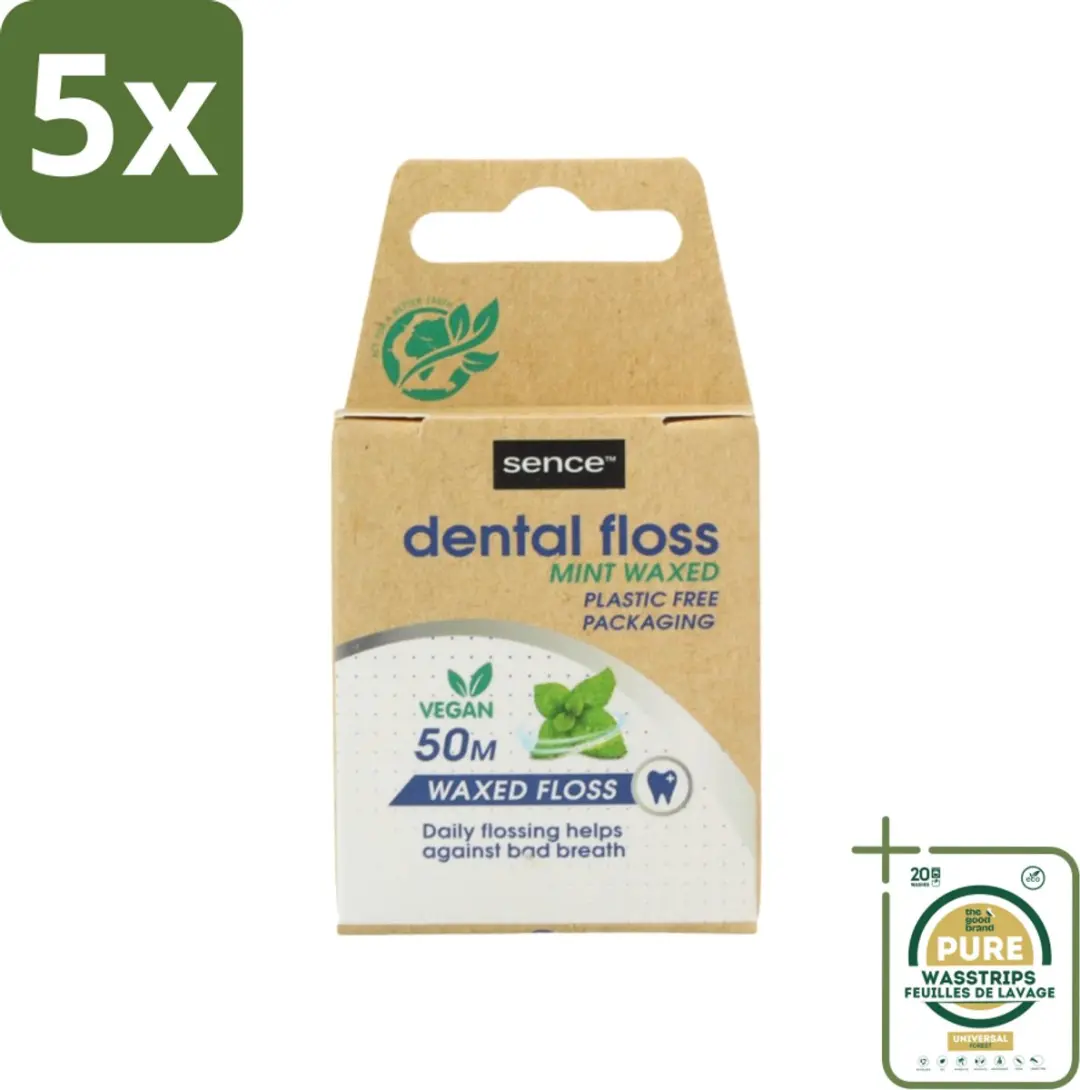 Sence Fresh Mint Flosdraad 50m - 20 Stuks