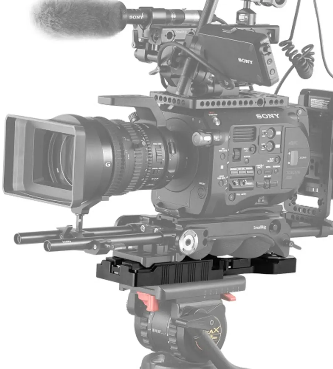 SmallRig VCT-14 Quick Release Statiefplaat - Zwart