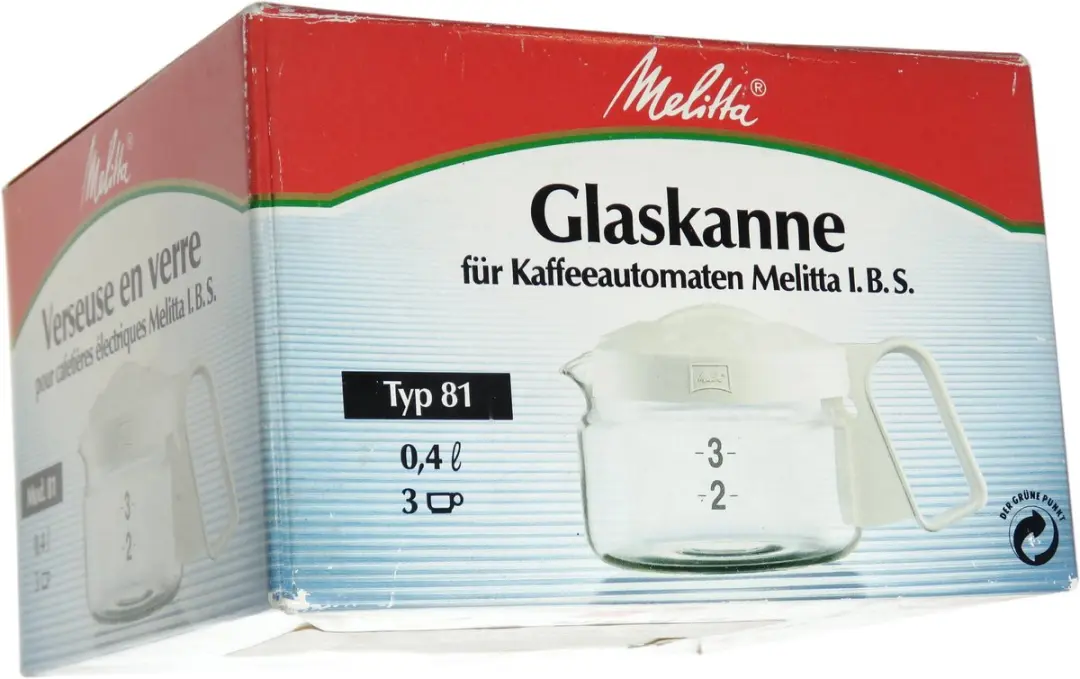 Melitta IBS Super 3 Koffiekan Type 81 - 0,4L - Wit