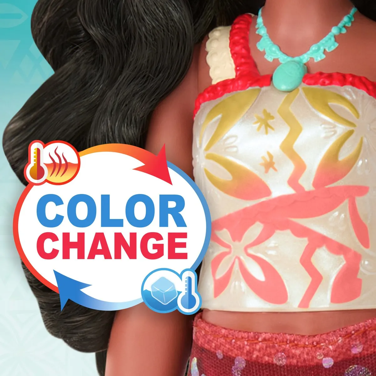 Disney Princess Vaiana Zwemmende Tautai Pop - Multicolor