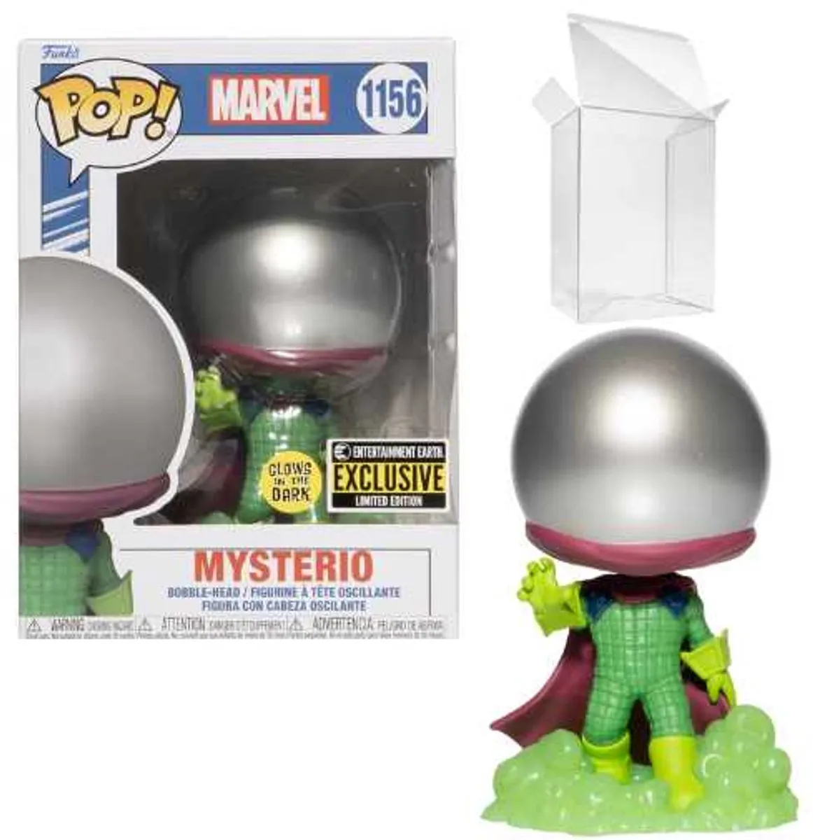 Funko Pop! Marvel Mysterio #1156 - Glows in the Dark