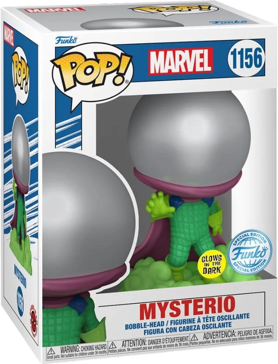 Funko Pop! Marvel Mysterio #1156 - Glows in the Dark