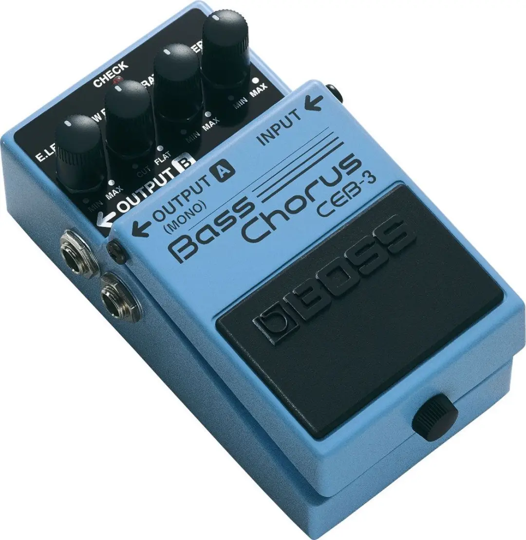 BOSS CEB-3 Bass Chorus - Zwart - afbeelding 2 van 4