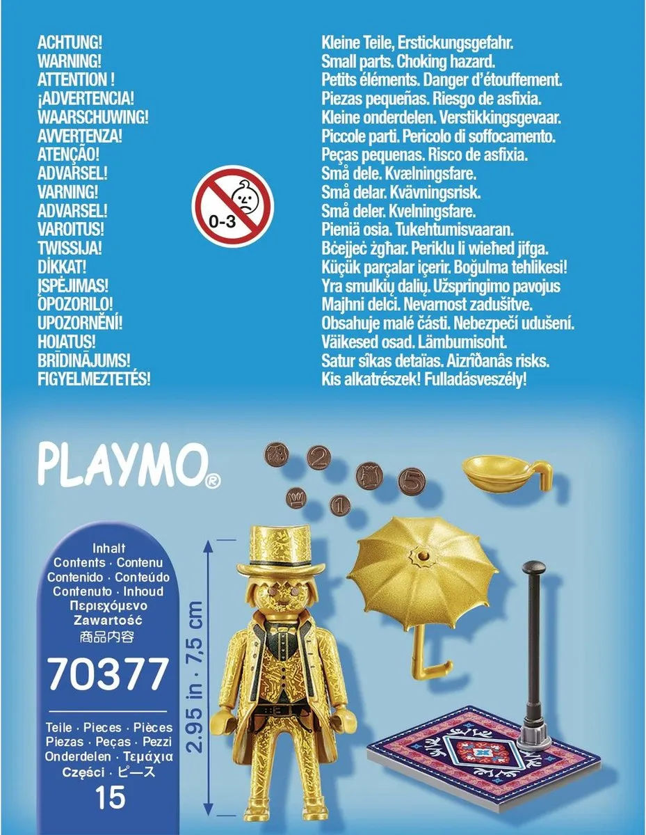 Playmobil Special Plus Straatartiest 70377 - Multicolor