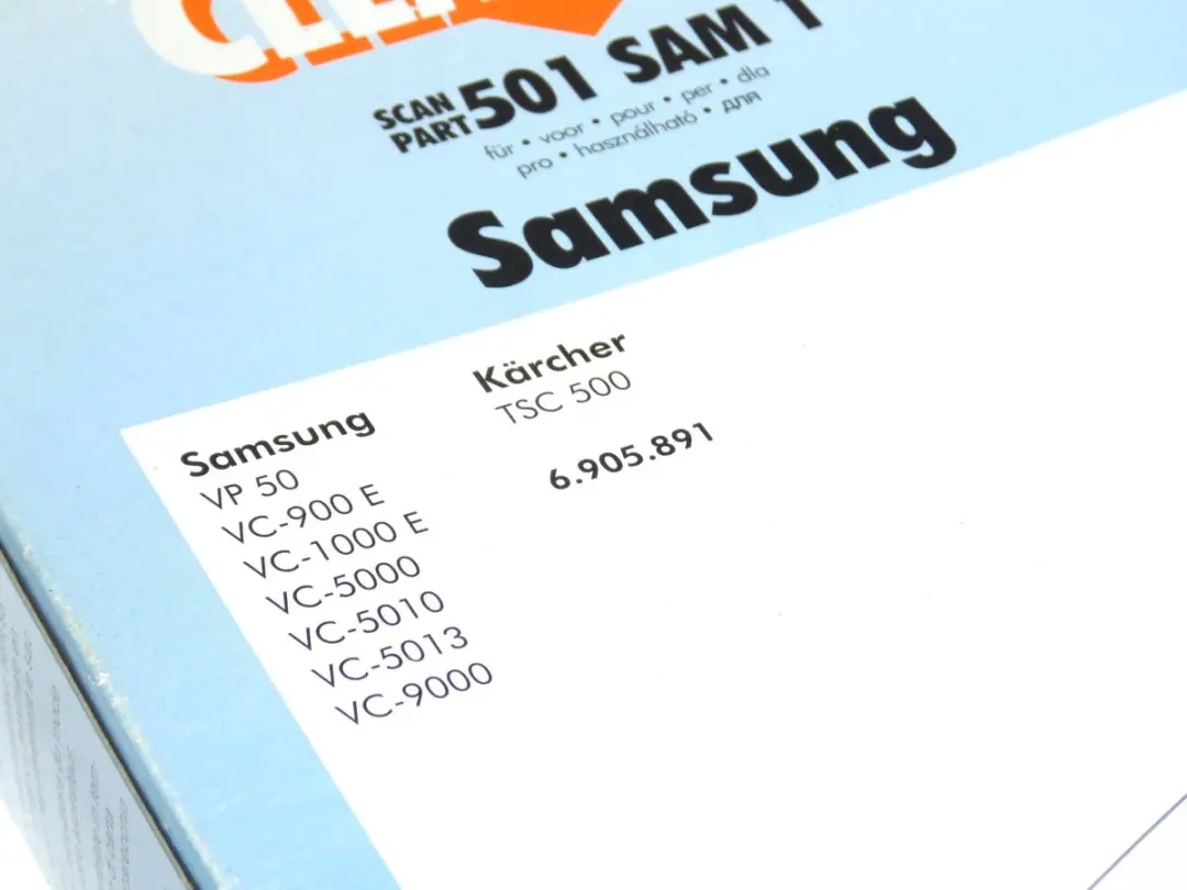 CleanBag 501SAM1 Stofzuigerzakken - 5 Stuks - o.a. Samsung/Kärcher