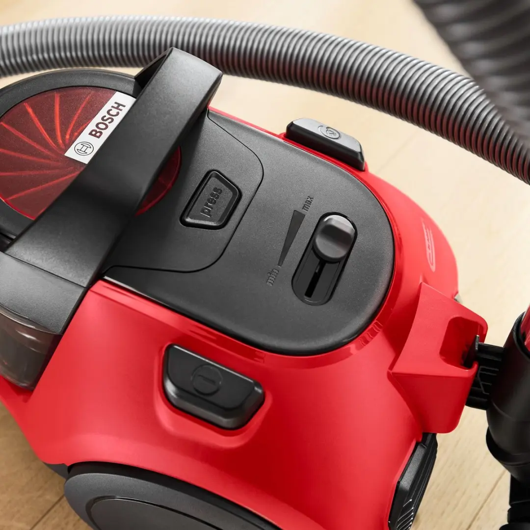 Bosch BGC05RD2H Stofzuiger zonder zak - 700W - 1.5L - Rood