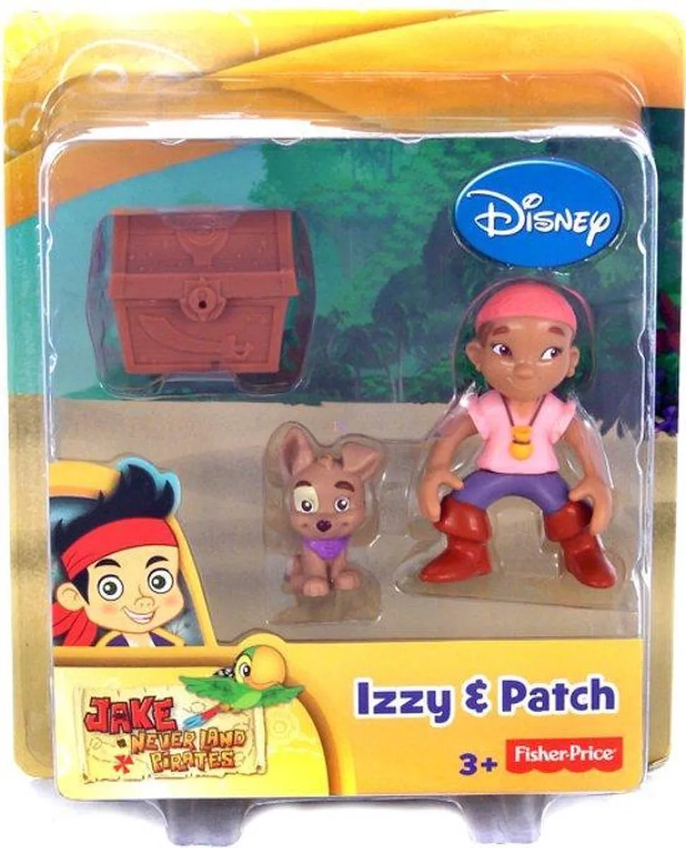 Fisher Price Izzy & Patch Jake Neverland Pirates Speelgoed