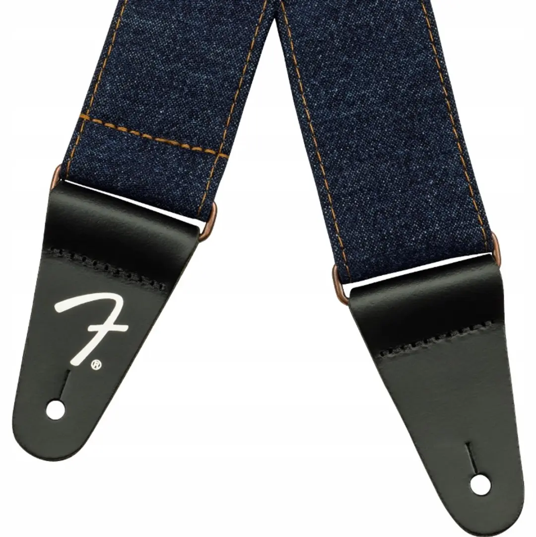 Fender Denim Gitaarband - Blauw - afbeelding 4 van 4
