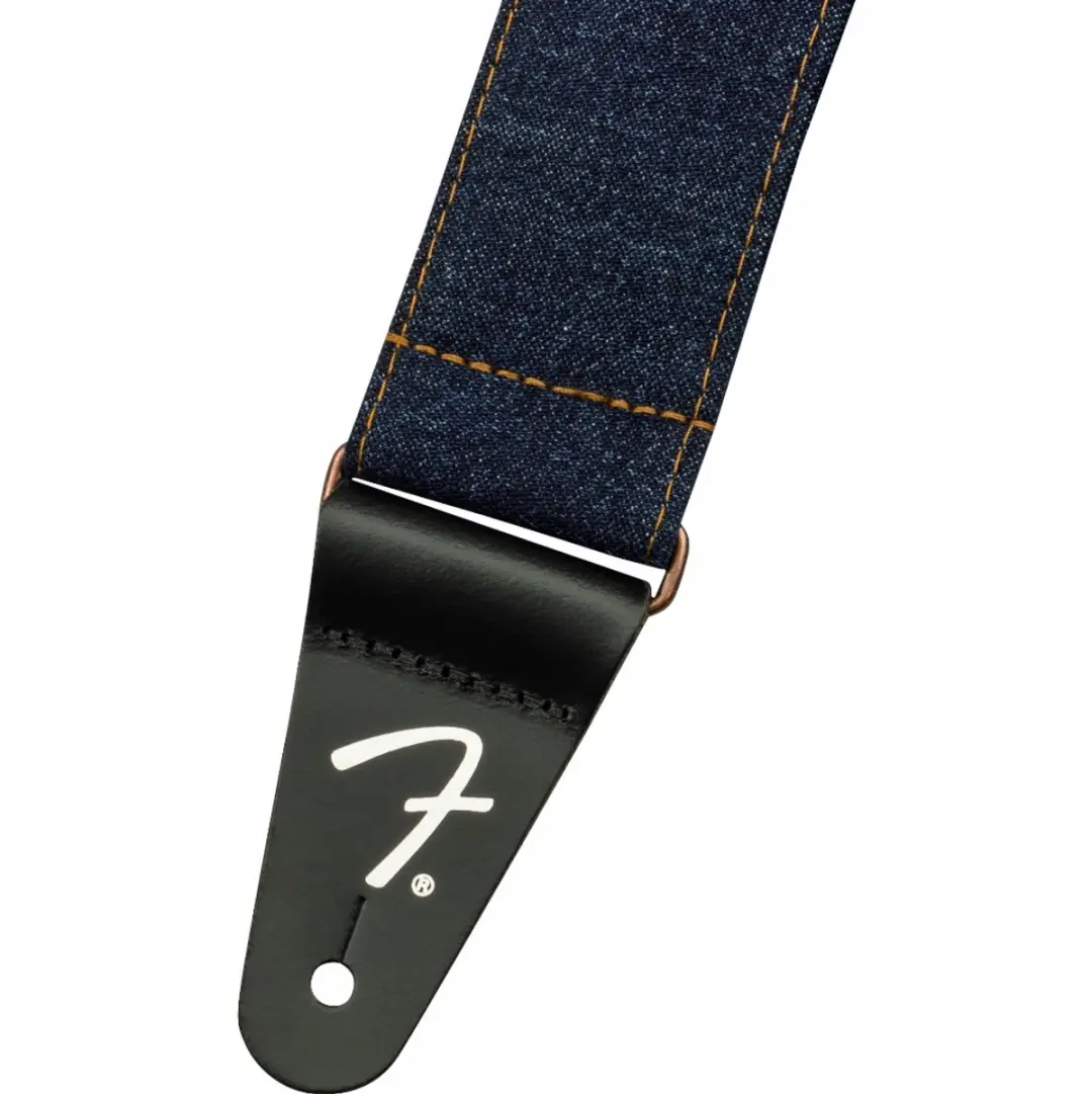 Fender Denim Gitaarband - Blauw - afbeelding 2 van 4