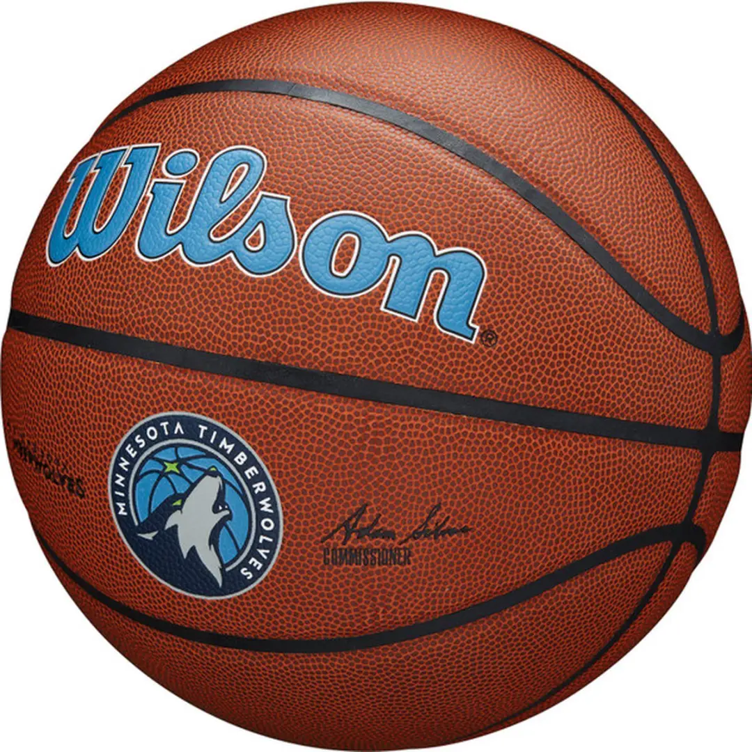 Wilson NBA Team Alliance Basketbal - Blauw Maat 7