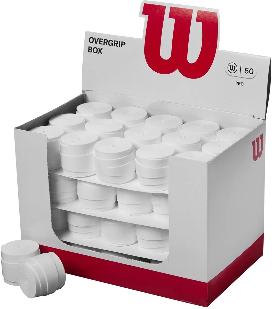 Wilson Witte Tennishandvatten 60 Stuks