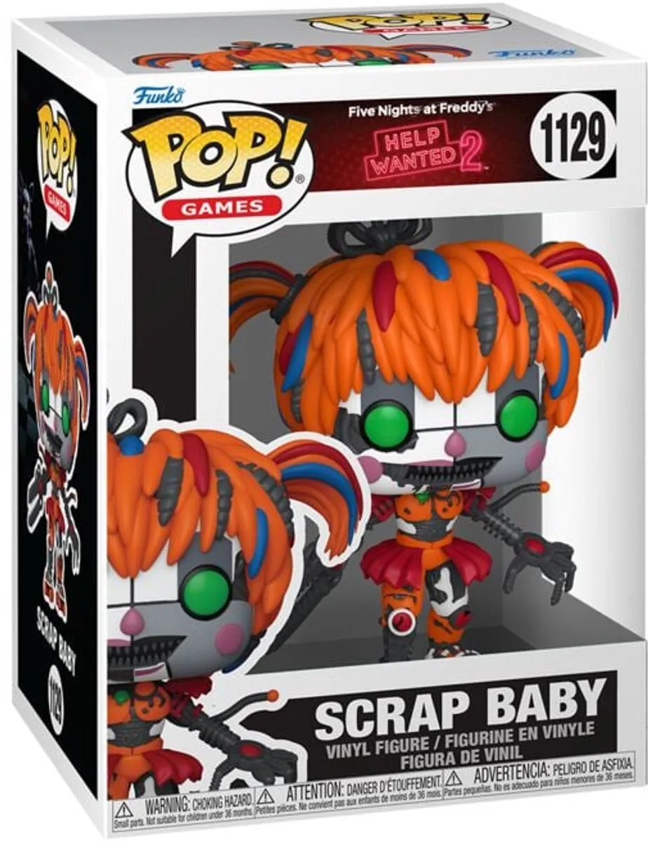 Funko Five Nights at Freddy's Scrap Baby Pop! - 0889698861151