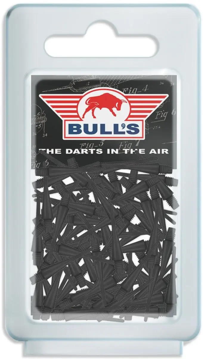 Bull's Long Life Short BU-60701 - 1000 Stuks - Zwart