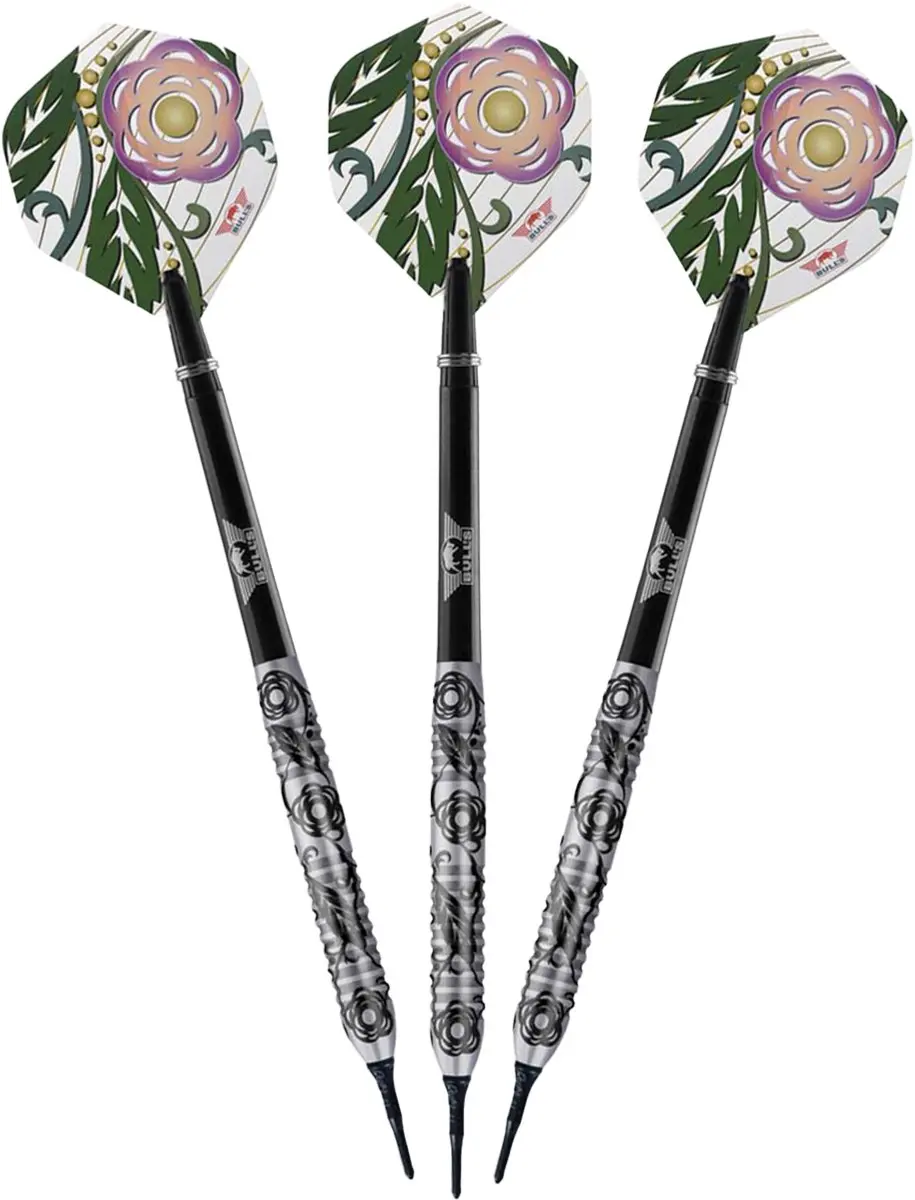 Bull's Flora Camil Soft Tip Darts 3 Stuks - Zilver - afbeelding 6 van 6