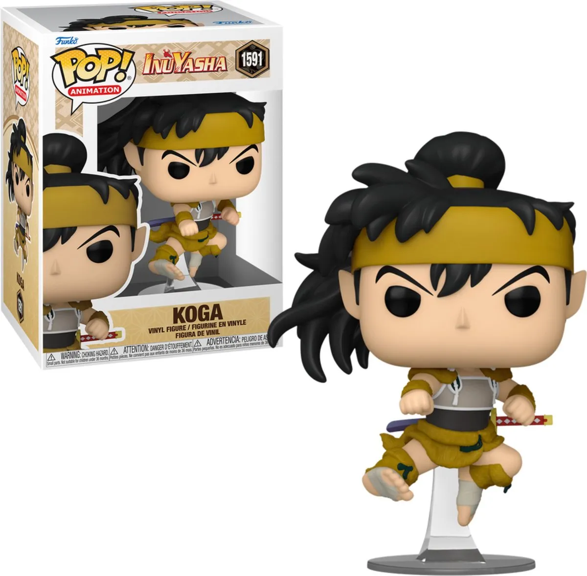 Funko Pop! InuYasha Koga - 76196 - Multicolor