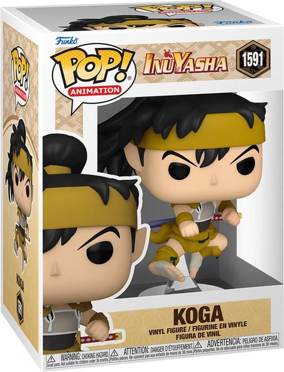 Funko Pop! InuYasha Koga - 76196 - Multicolor