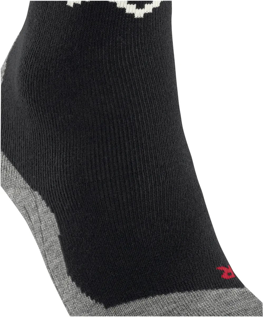 Falke SK2 Intermediate Skisokken Heren 39-41 - Grijs/Zwart/Wit