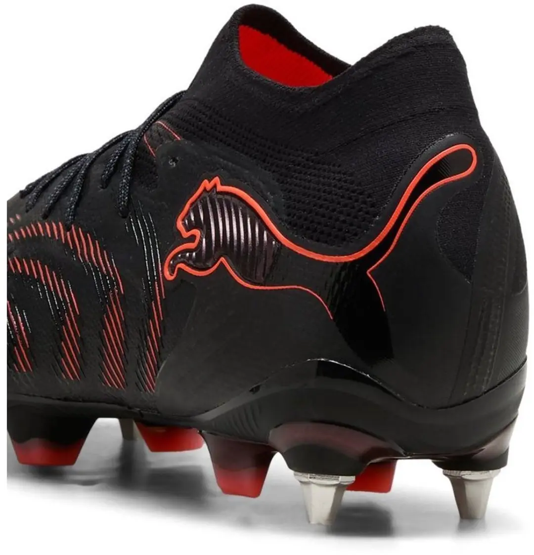PUMA Future 9 Ultimate MxSG Sneakers - 42.5 - Black-Glowing Red-Strong Gray