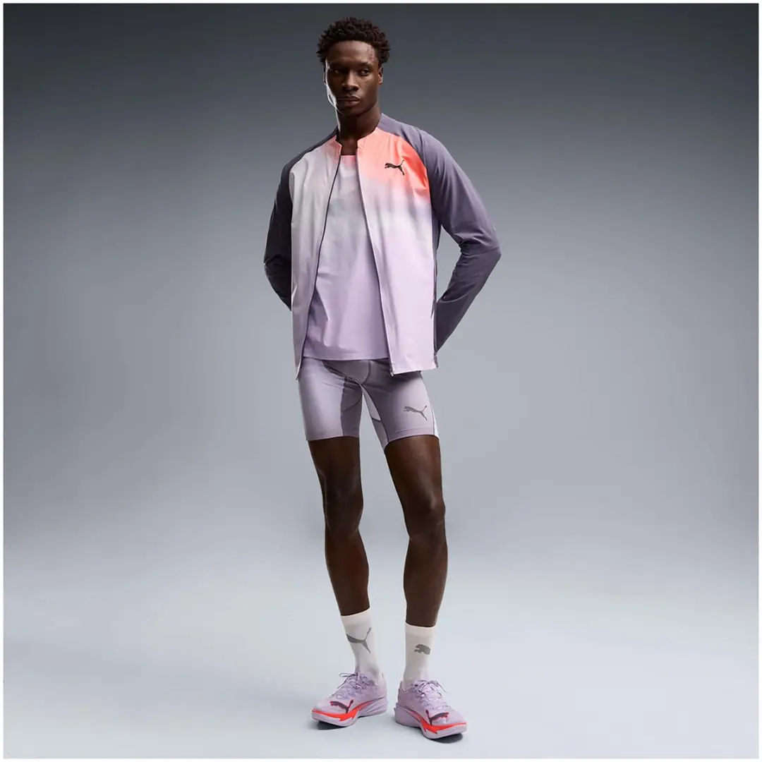 PUMA Lightspeed 8 AOP Half Tight - M - Blauw