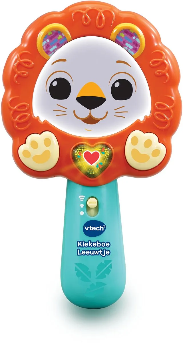 VTech Baby Kiekeboe Leeuwtje Interactief Speelgoed 80-551823 - Oranje/Blauw