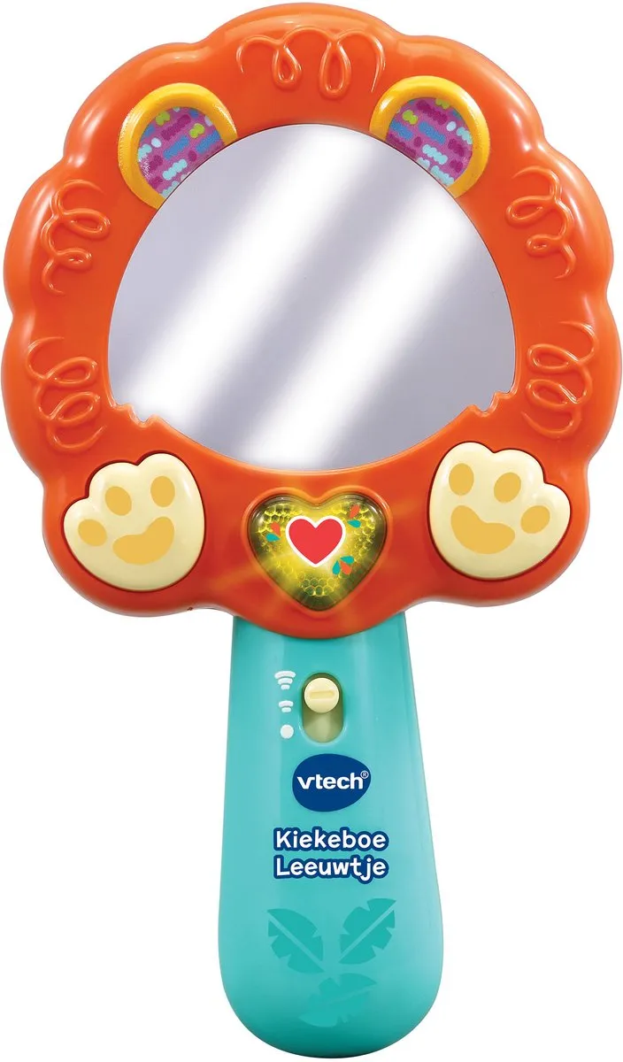 VTech Baby Kiekeboe Leeuwtje Interactief Speelgoed 80-551823 - Oranje/Blauw