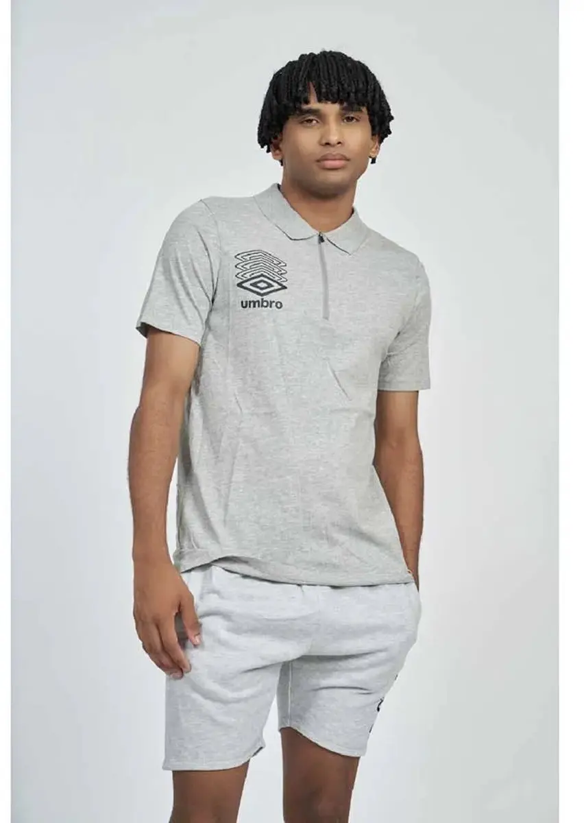 Umbro Terrace Korte Broek - L - Grijs Marl