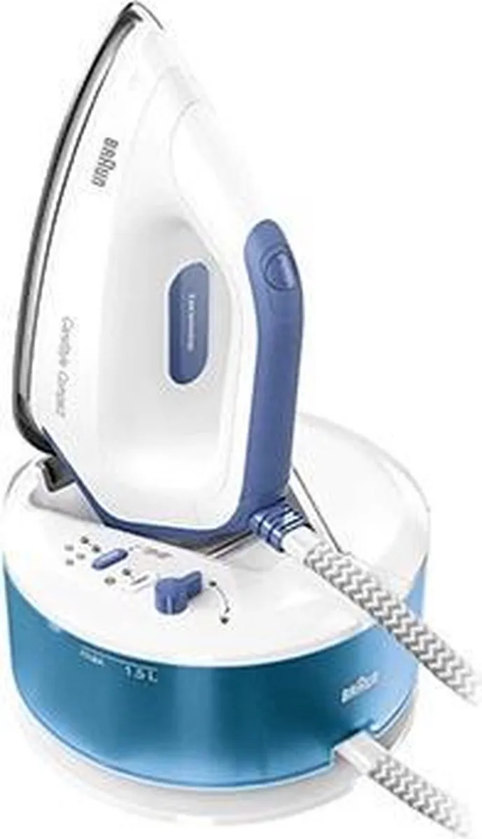 Braun CareStyle Compact IS2143BL Stoomgenerator - 2400W - 1,5L - Blauw/Wit