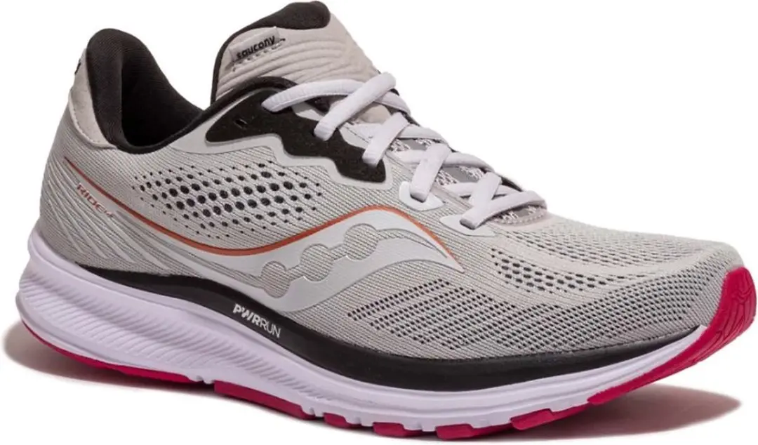 Saucony Ride 14 Dames - Lichtgrijs - Maat 37
