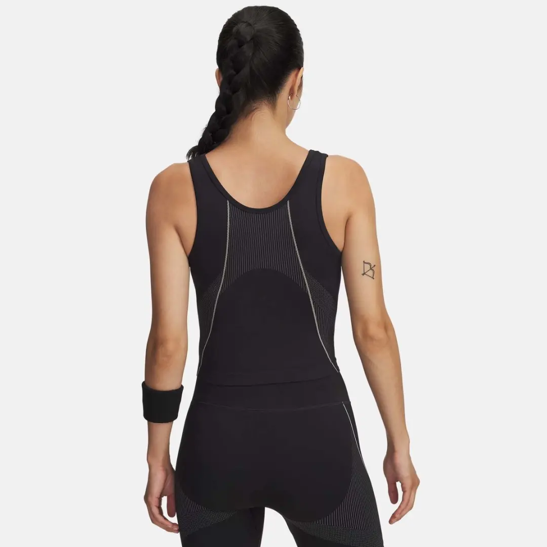 Under Armour UA Vanish Seamless Tanktop - Zwart M