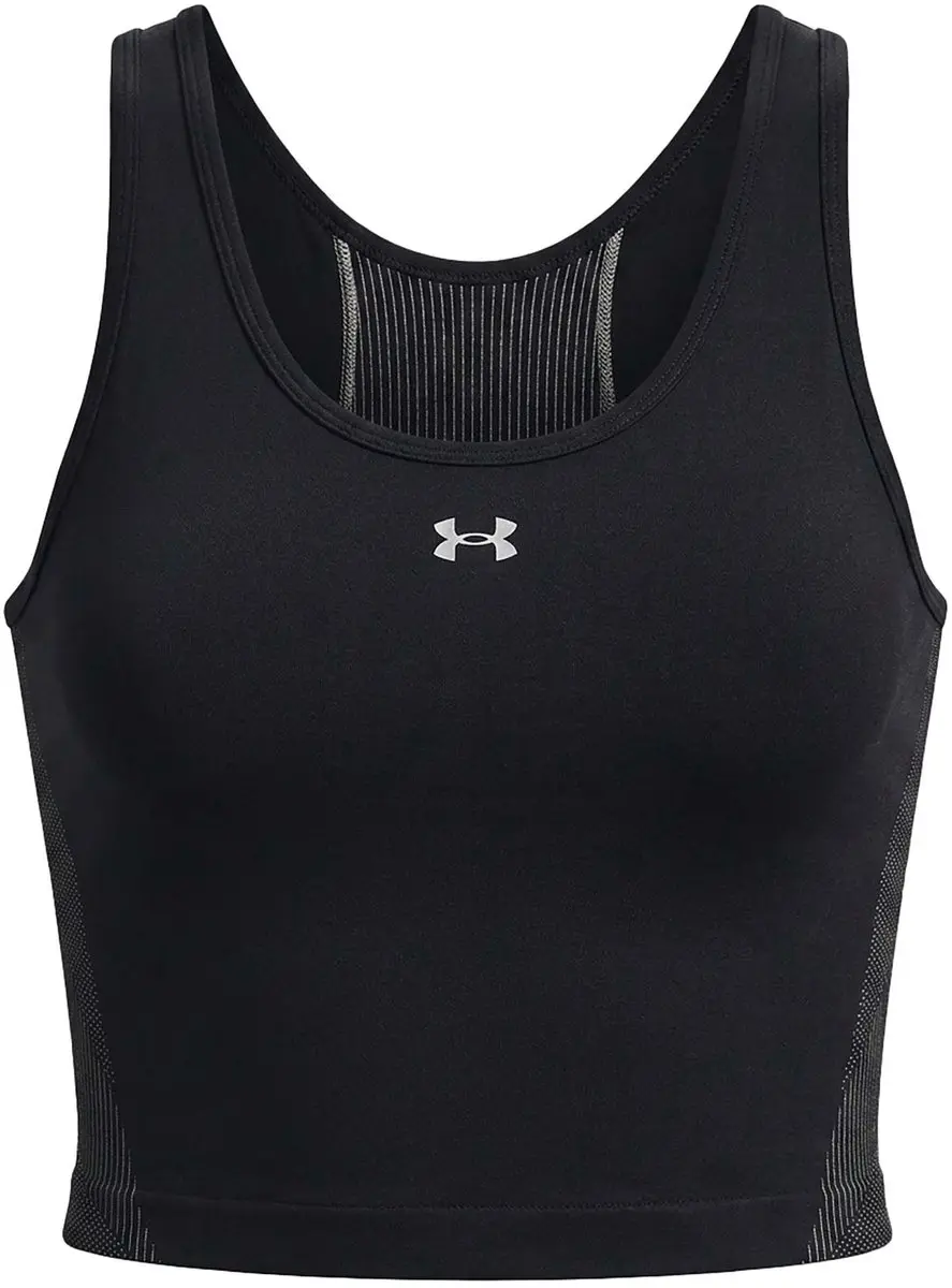 Under Armour UA Vanish Seamless Tanktop - Zwart M