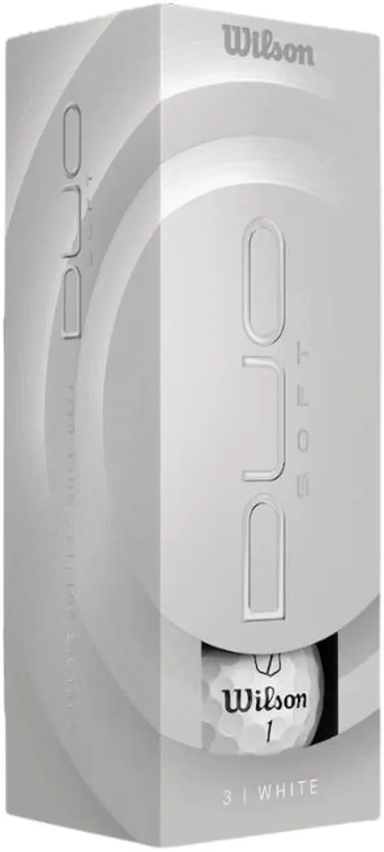 Wilson DUO Soft Golfballen 2025 - 12 Stuks