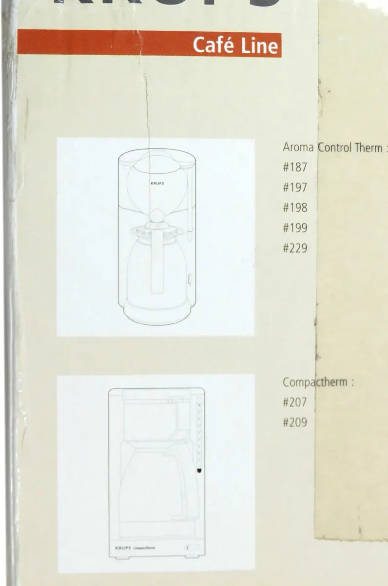 Krups F15B0C RVS Thermoskan 1,25L - Zilverkleurig
