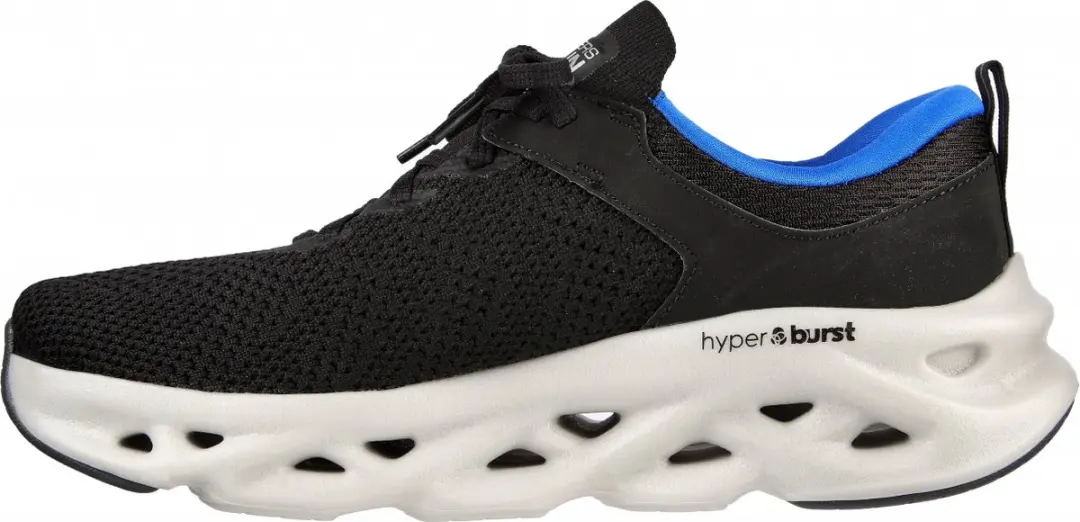 Skechers GO RUN GLIDE STEP - 46 - Black Blue