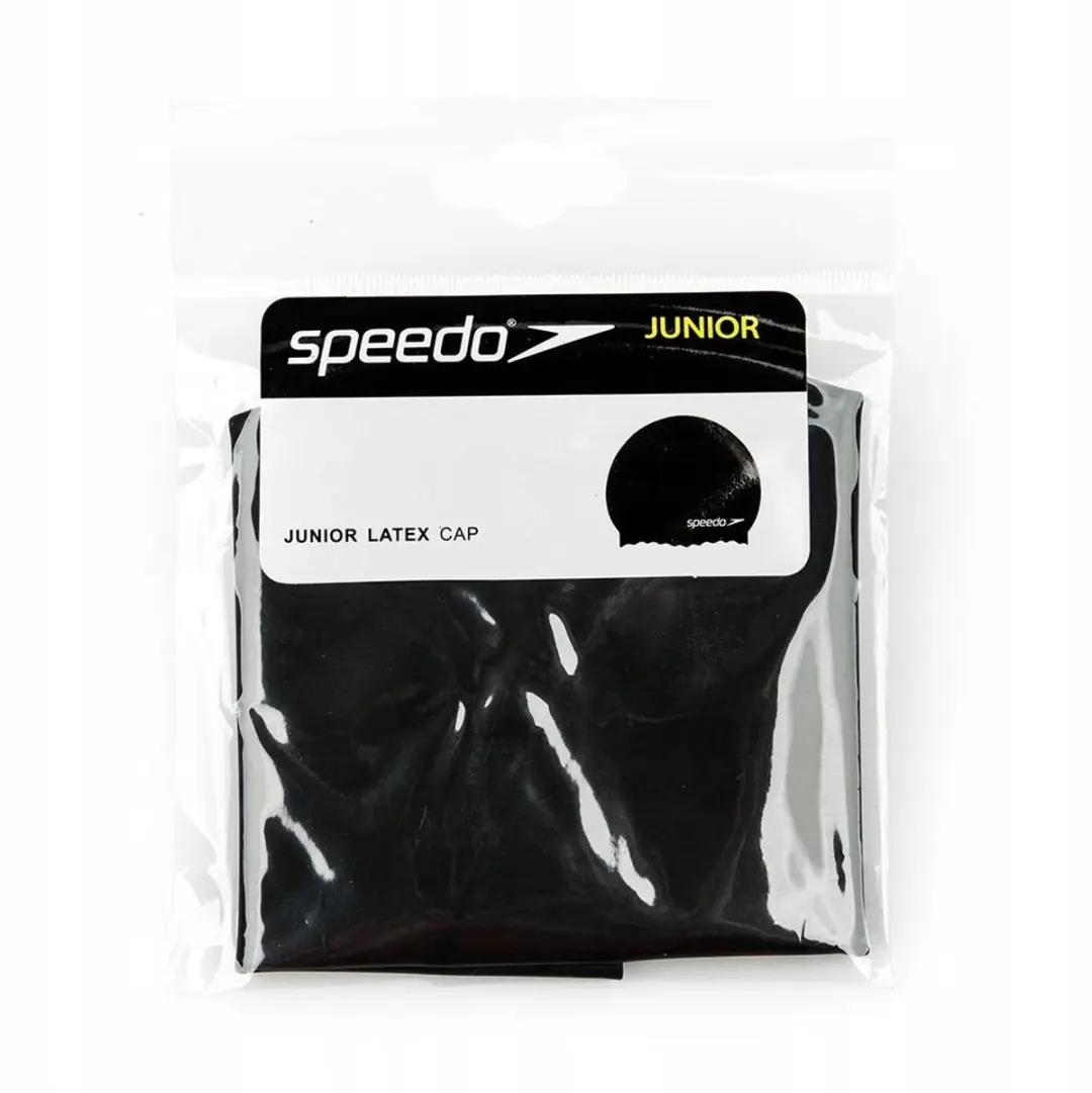 Speedo Latex Zwemkap Junior - Zwart