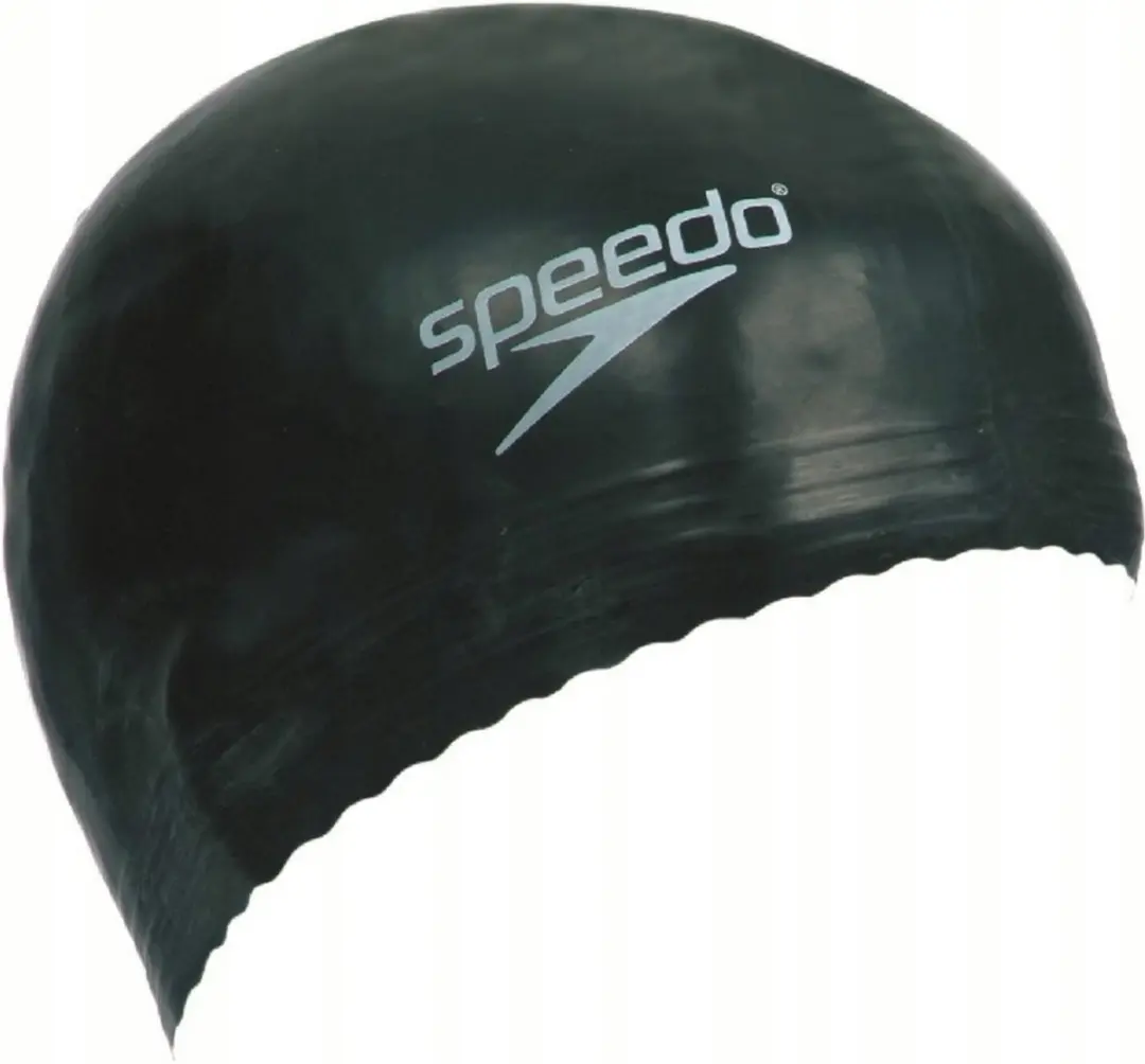 Speedo Latex Zwemkap Junior - Zwart