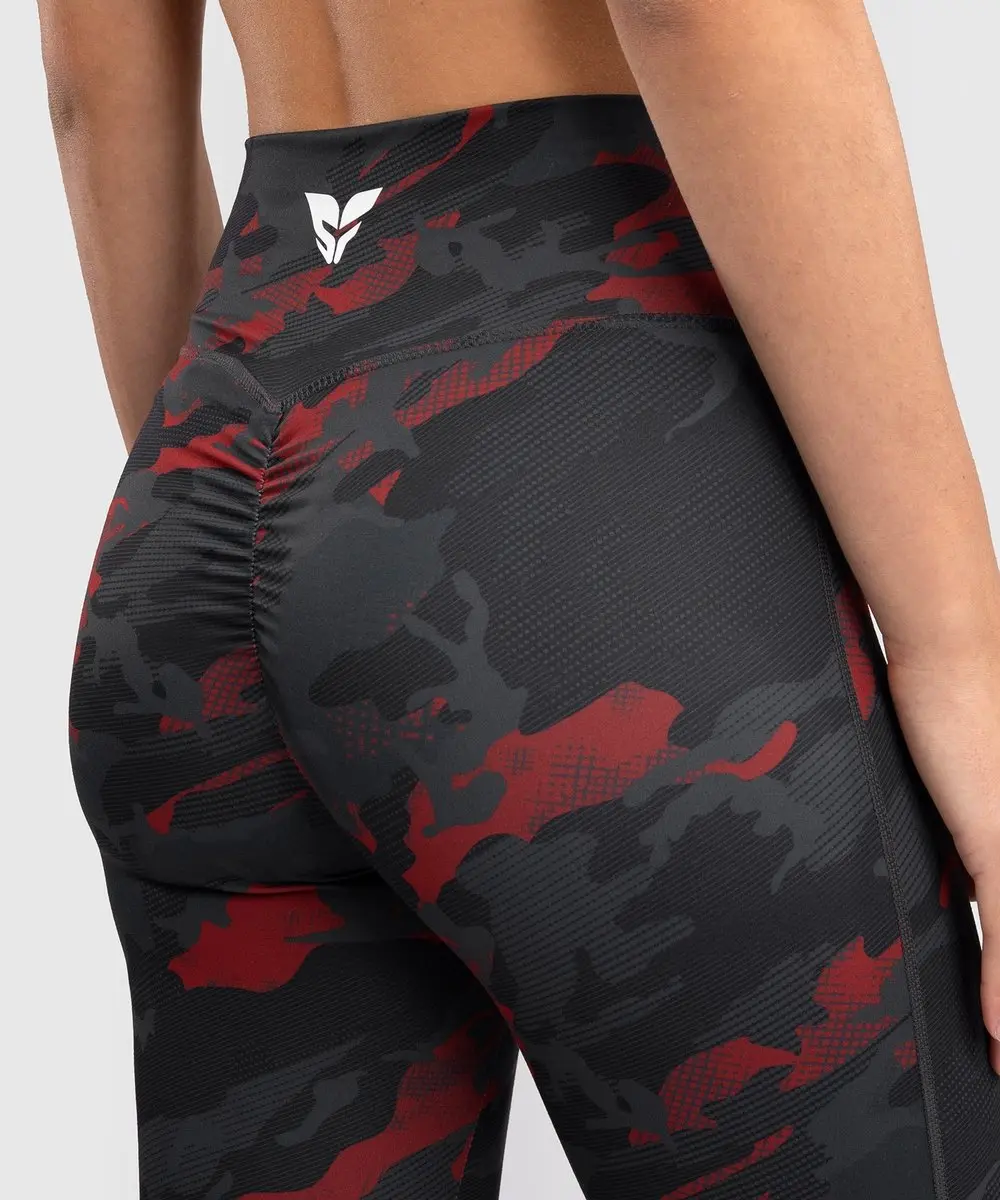 Venum Sophia Rose Dames Sportlegging Urban Red Camo XS