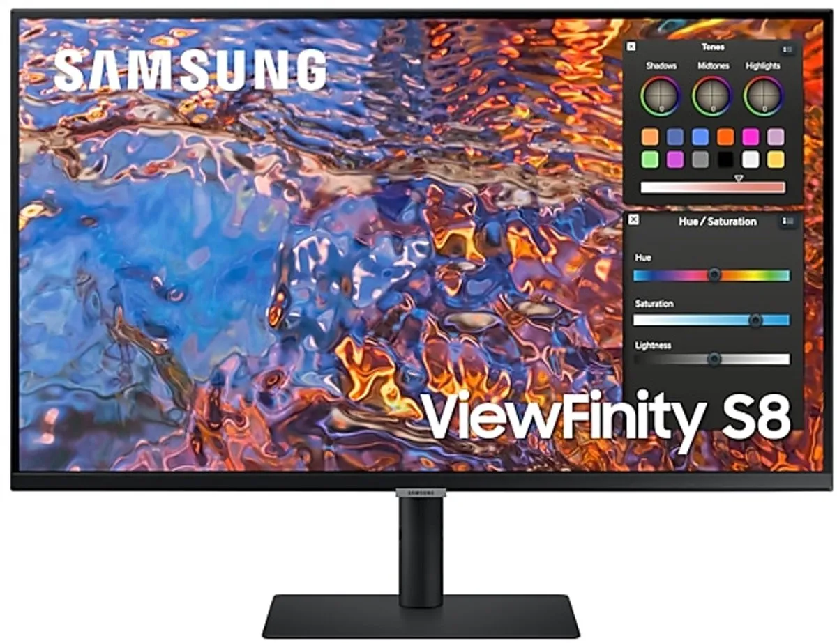 Samsung ViewFinity S8 LS32B800PXU Monitor 4K 32 Inch