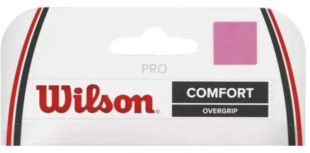 Wilson Pro Comfort Tennis/Padel Overgrip Fluor Roze - 3 Stuks